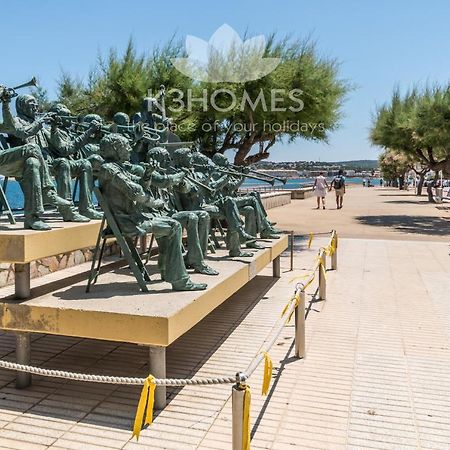 Apartamento Melissa Con Terraza L' Escala Bagian luar foto
